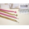 Versace chain pink belt