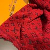Louis Vuitton scarf red