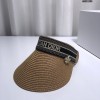 Dior travel half round hat