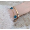 VCA blue gold bracelet