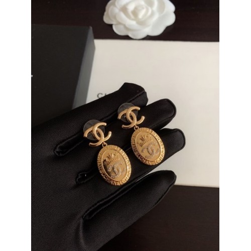 Chanel gold earings 04