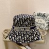 Dior round monogram hat