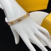 Fendi gold bracelet