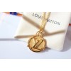 Louis Vuitton necklace gold