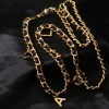 Chanel chain belt