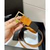 YSL suede belt 3cm