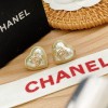 Chanel heart earings