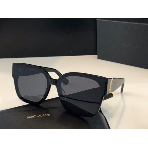 YSL logo sunglasses 02