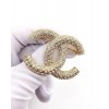 Chanel gold brooch