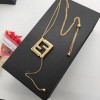 Fendi necklace golden