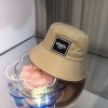 Prada round hat beige