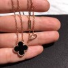 VCA necklace ( black/ red/ white/ green)