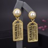 Chanel drop tag earings 02