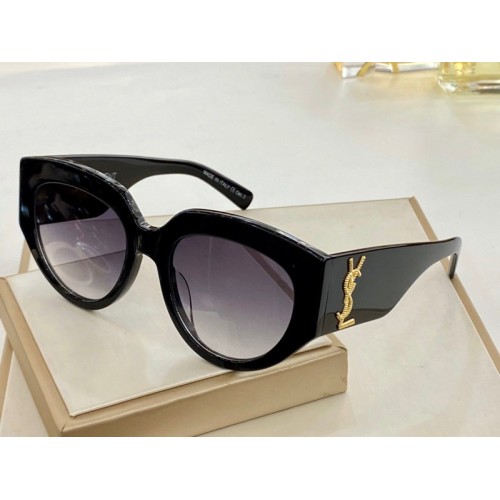 YSL logo sunglasses