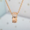 Bvlgari Serpenti rose gold necklace