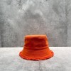 Prada orange bucket hat