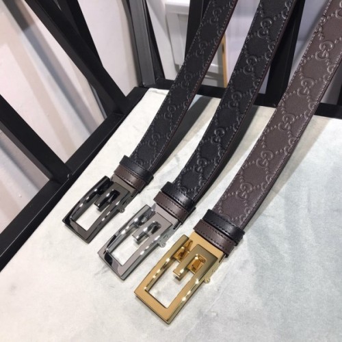 Gucci GG belt silver/ gold/ black