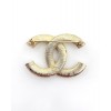 Chanel gold brooch