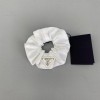 PRADA Nylon Scrunchie Black/ White