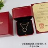 Cartier necklace gold/ silver
