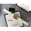 Gucci White Belt