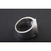 gucci silver men ring