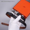 Hermes 18mm black belt