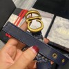 Dior CD blue 2cm belt