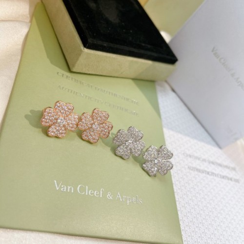 VCA earings gold/ silver