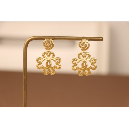 Chanel gold earings 03