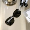 Chanel black side logo sunglasses