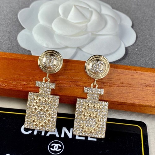 Chanel CC 5 perfurm earings