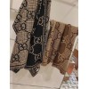 Gucci scarf black / brown