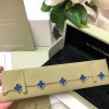 VCA blue gold bracelet