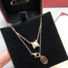 Cartier silver / gold pearl necklace