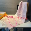 Louis Vuitton pink scarf AS230