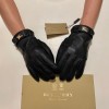 Burberry leather gloves