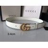 Gucci White Belt