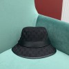 Gucci black round hat