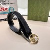 Gucci GG velvet belt 3cm