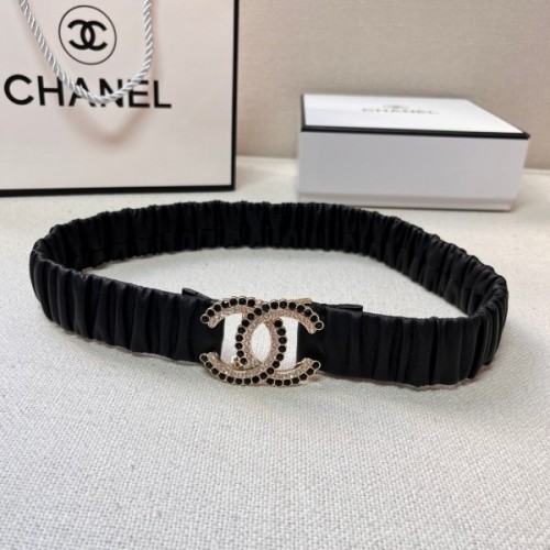 Chanel CC Lambskin Strass Belt