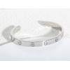 Hermes silver bracelet