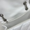 Balenciaga Crush chain-strap white shoulder bag
