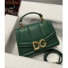 Dolce & Gabbana small green Devotion tote bag