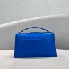 Jacquemus Le Grand Bambino Blue Leather