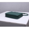 Celine trio shoulder green bag