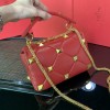 Valentino Garavani Roman Stud Red Bag 25cm