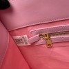 DG canvas shopper embroidered logo pink bag