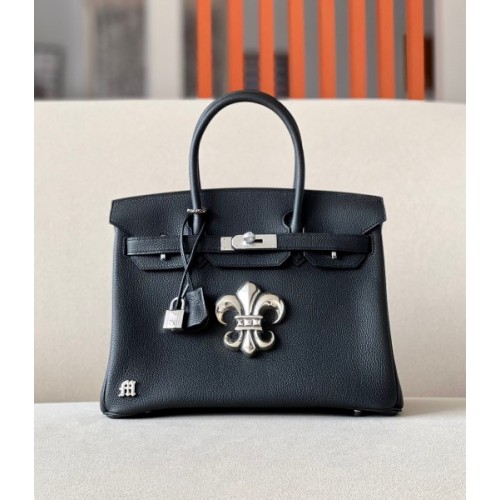 Hermes Clément chromehearts togo leather bag