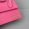 Jacquemus Le Chiquito Noeud Handbag pink 18cm